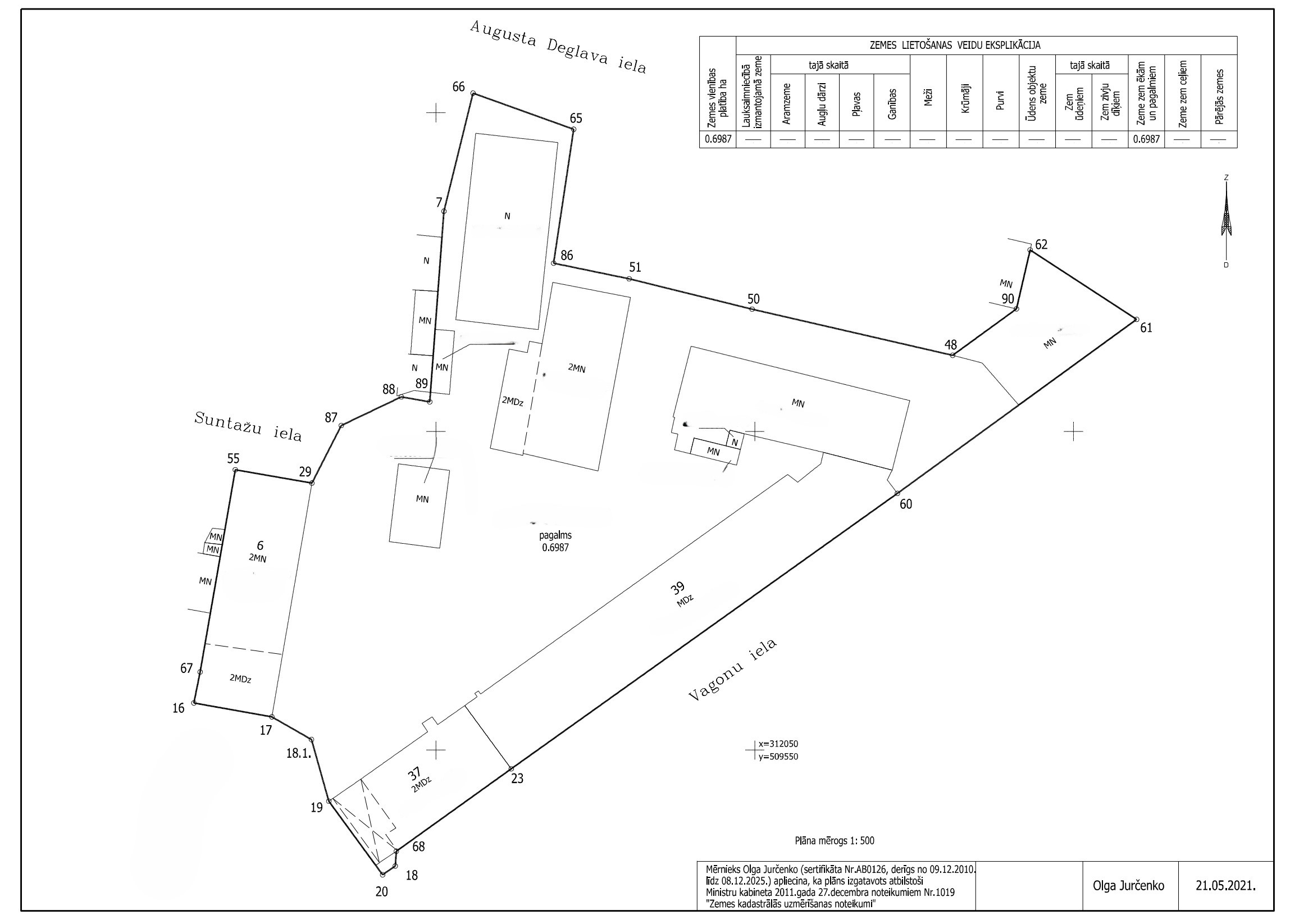 Land plot for sale, Vagonu street - Image 1