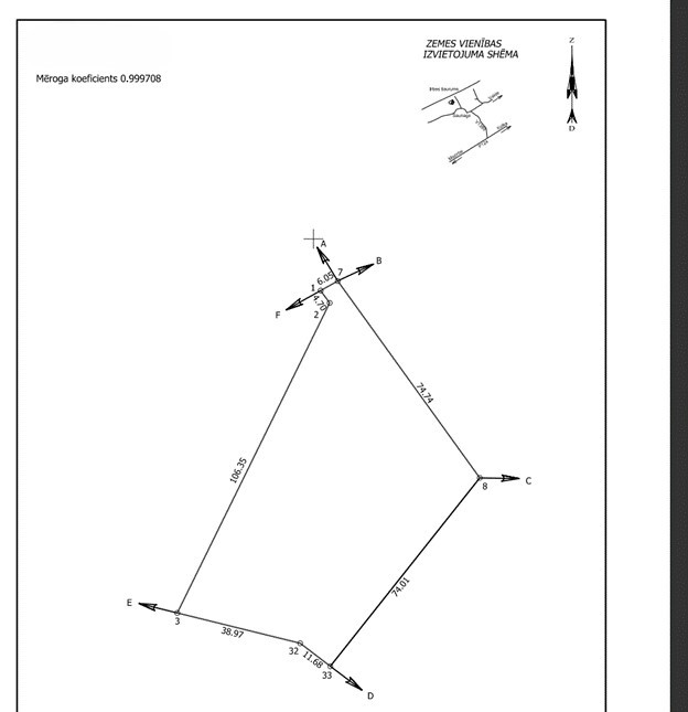 Land plot for sale, Saunags - Image 1