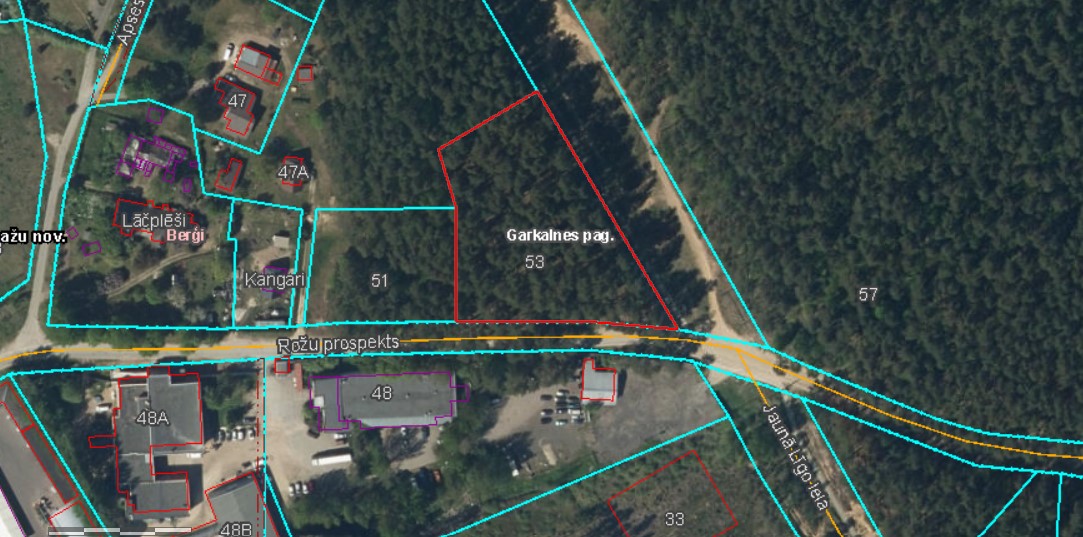 Land plot for sale, Rožu prospekts street - Image 1