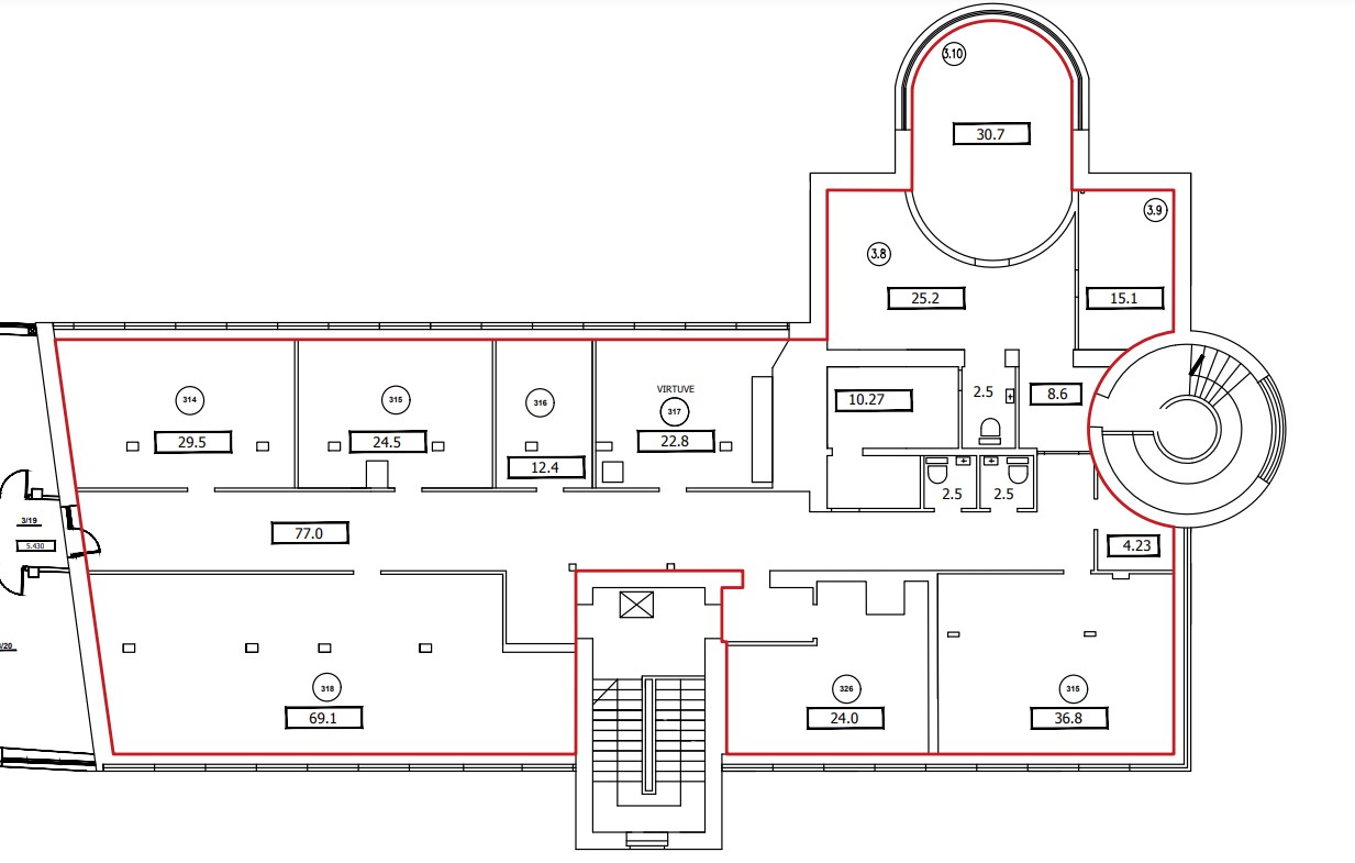 Office for rent, Turaidas street - Image 1