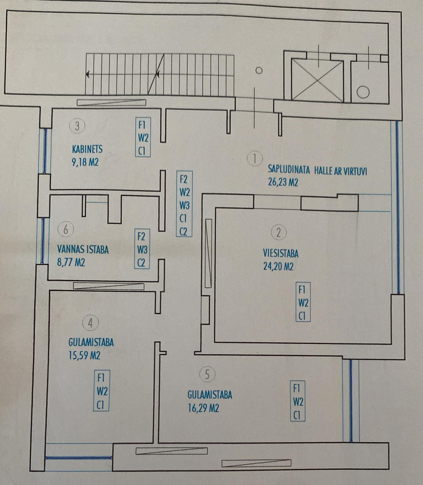 Apartment for rent, Rūpniecības street 22 - Image 1