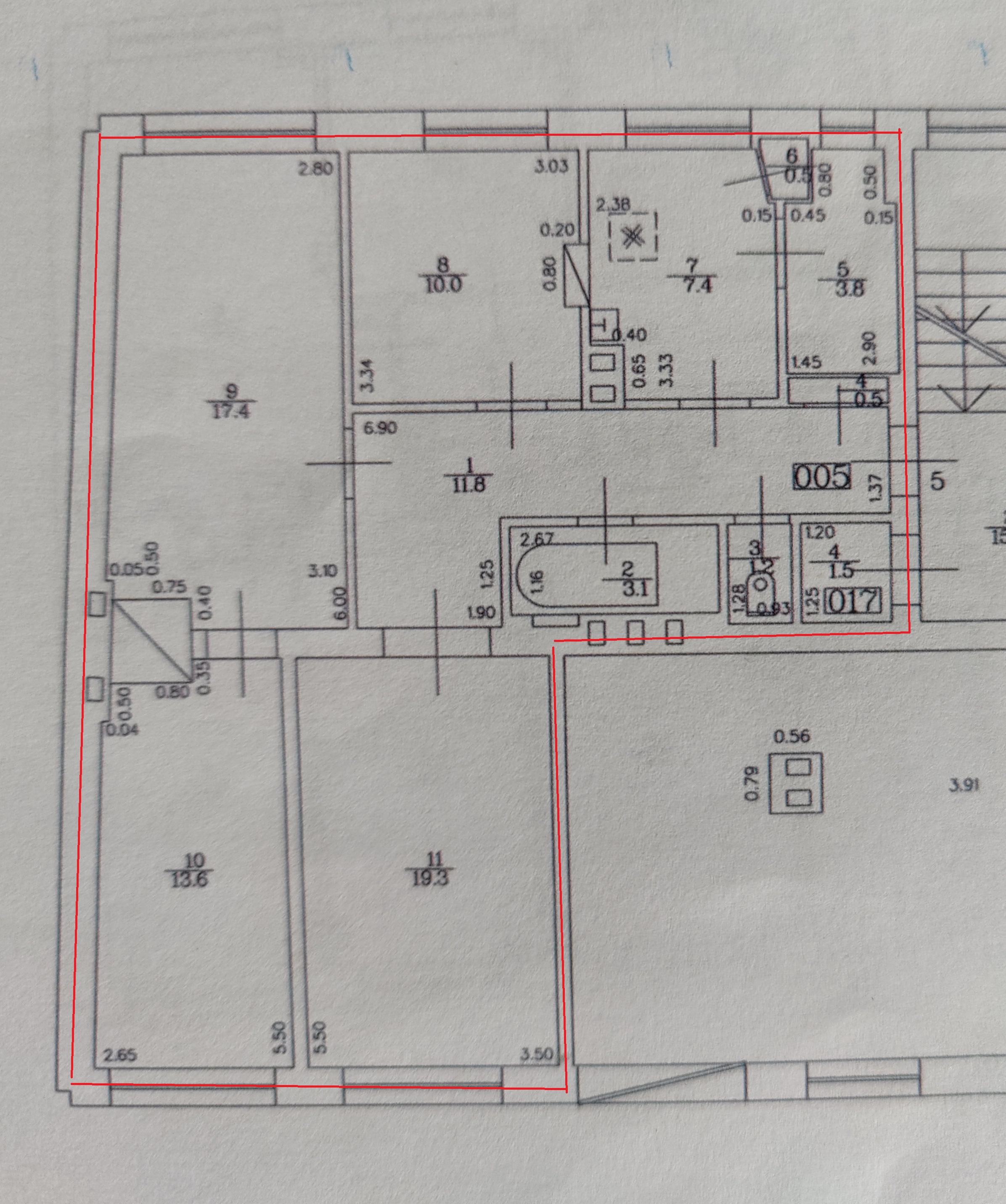 Продают квартиру, улица Brīvības 235 - Изображение 1