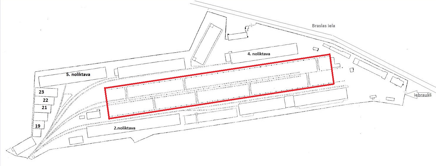 Land plot for rent, Braslas street - Image 1