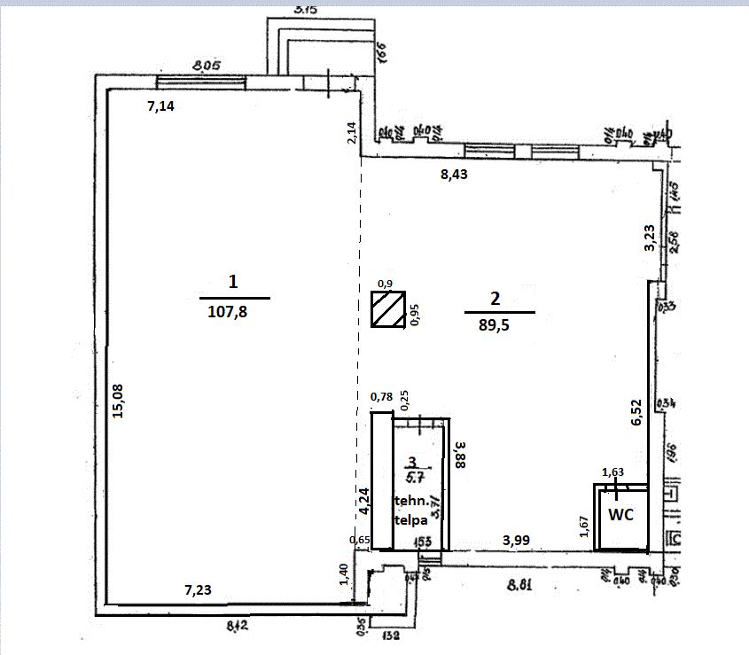 Warehouse for rent, Braslas street - Image 1