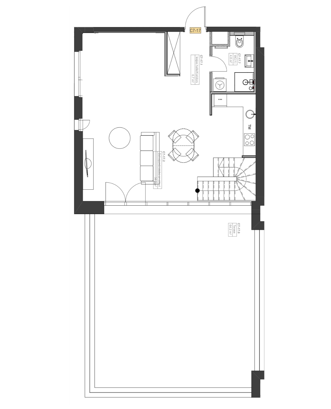 Apartment for rent, Cēsu street 9 - Image 1