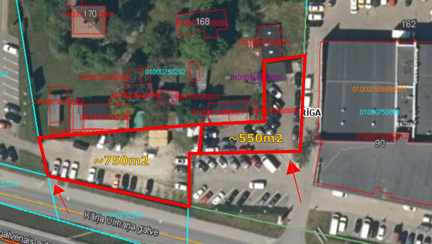 Land plot for rent, Kārļa Ulmaņa gatve street - Image 1