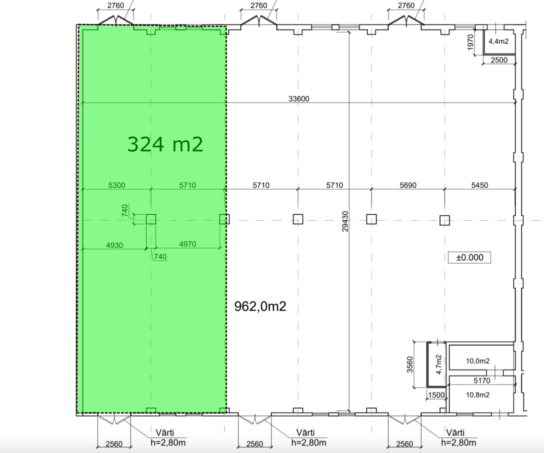 Warehouse for rent, Lokomotīves street - Image 1