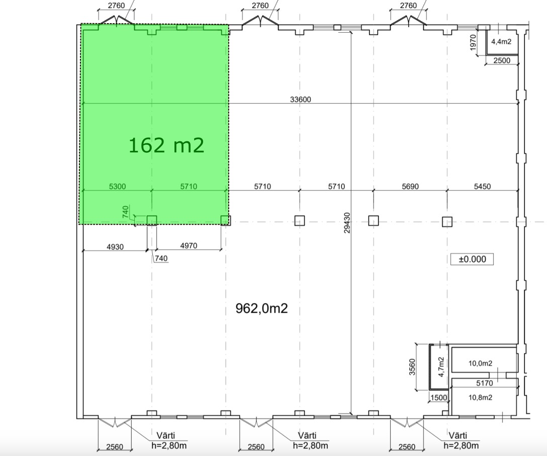 Warehouse for rent, Lokomotīves street - Image 1