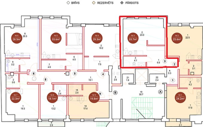 Продают квартиру, улица Upīša 20a - Изображение 1