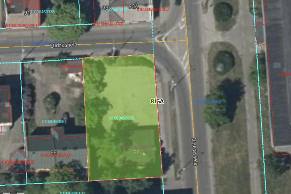 Land plot for sale, Ludzas street - Image 1