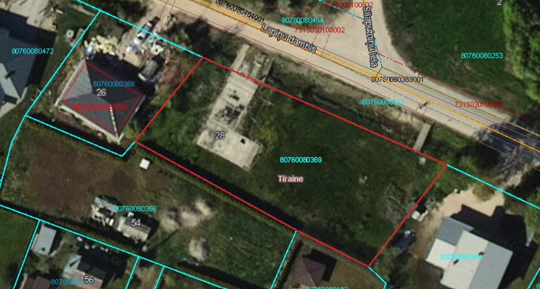 Land plot for sale, Lapiņu dambis street - Image 1
