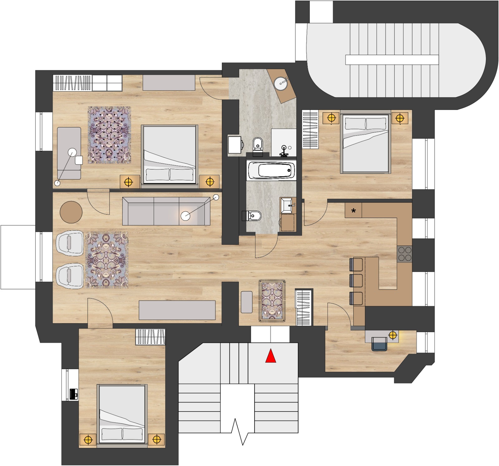 Apartment for rent, Brīvības street 95 - Image 1