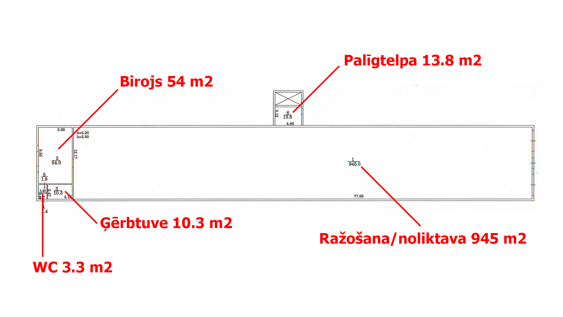 Warehouse for sale, Putnu street - Image 1