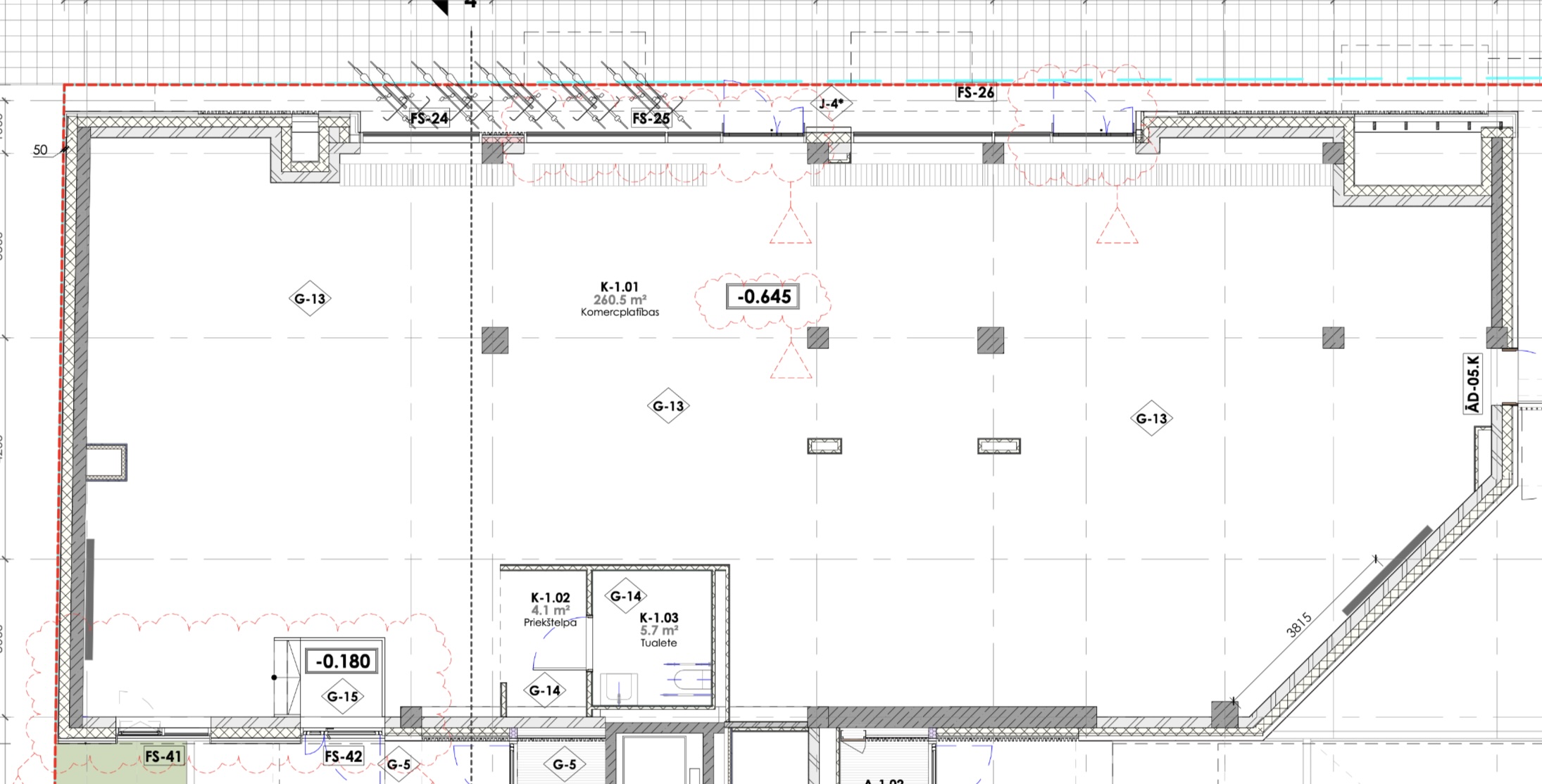 Retail premises for rent, Hanzas street - Image 1