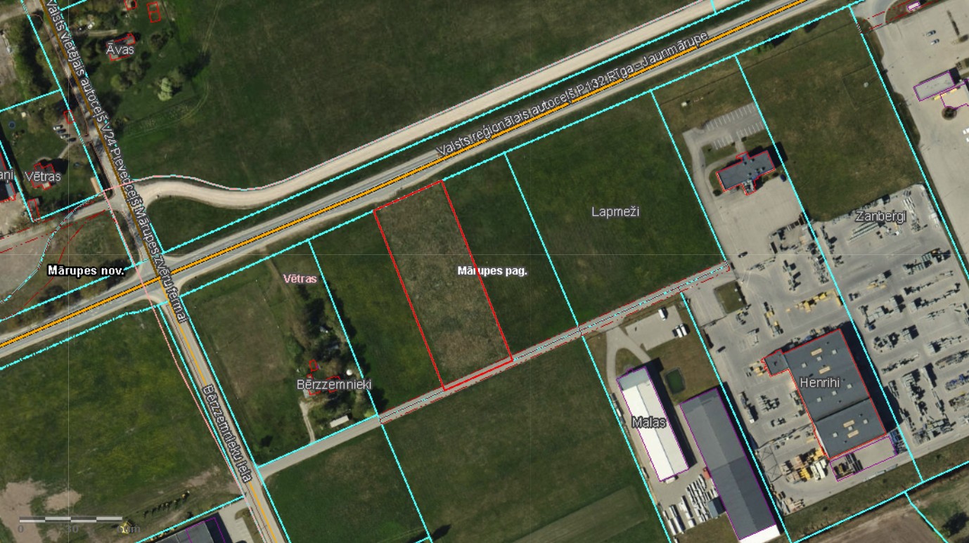 Land plot for sale, P132 Rīga - Jaunmārupe street - Image 1