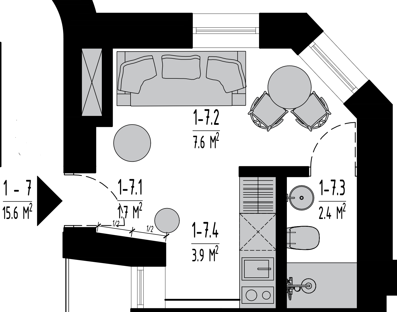 Apartment for sale, Baznīcas street 5 - Image 1