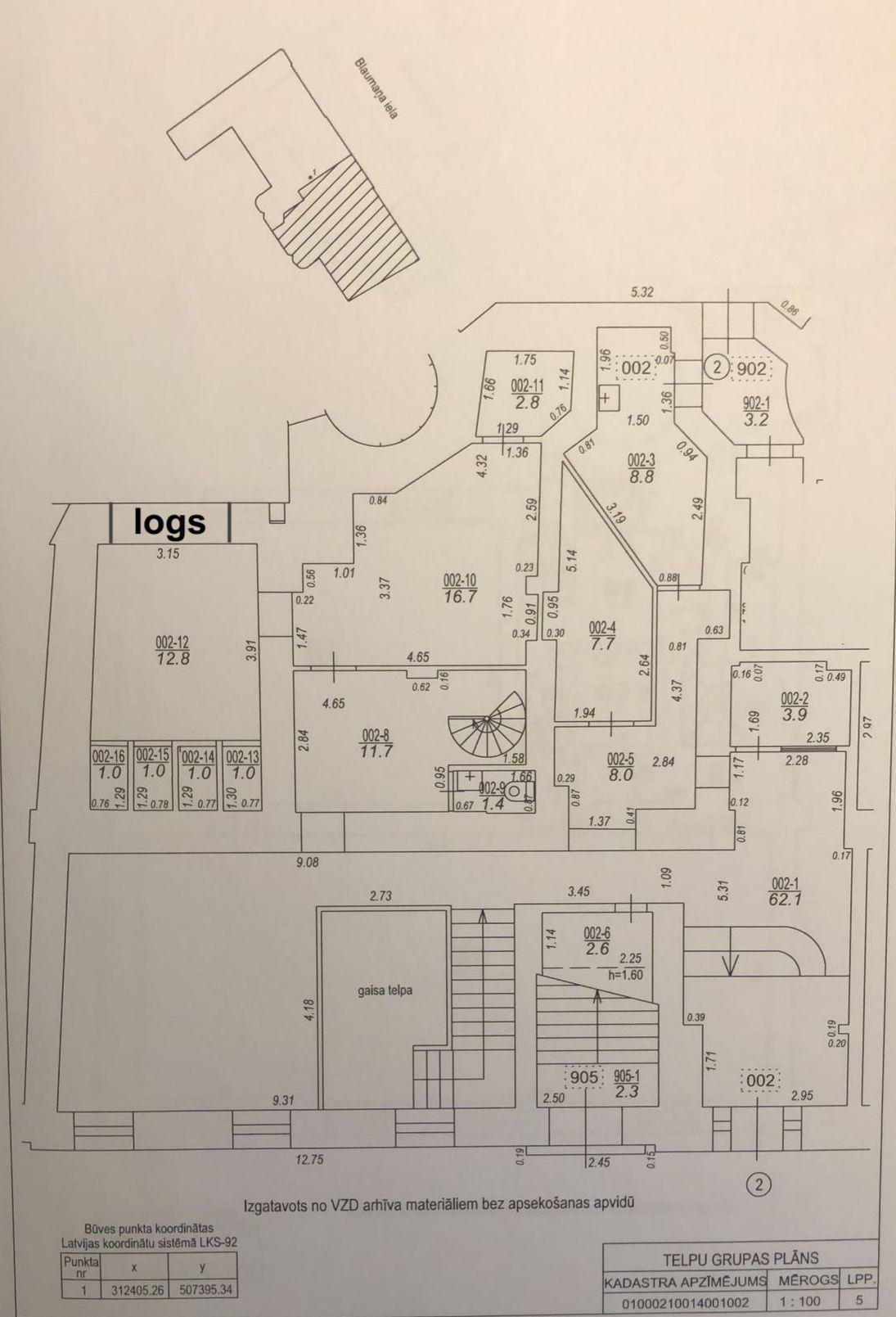 Investīciju objekts, Blaumaņa iela - Attēls 1