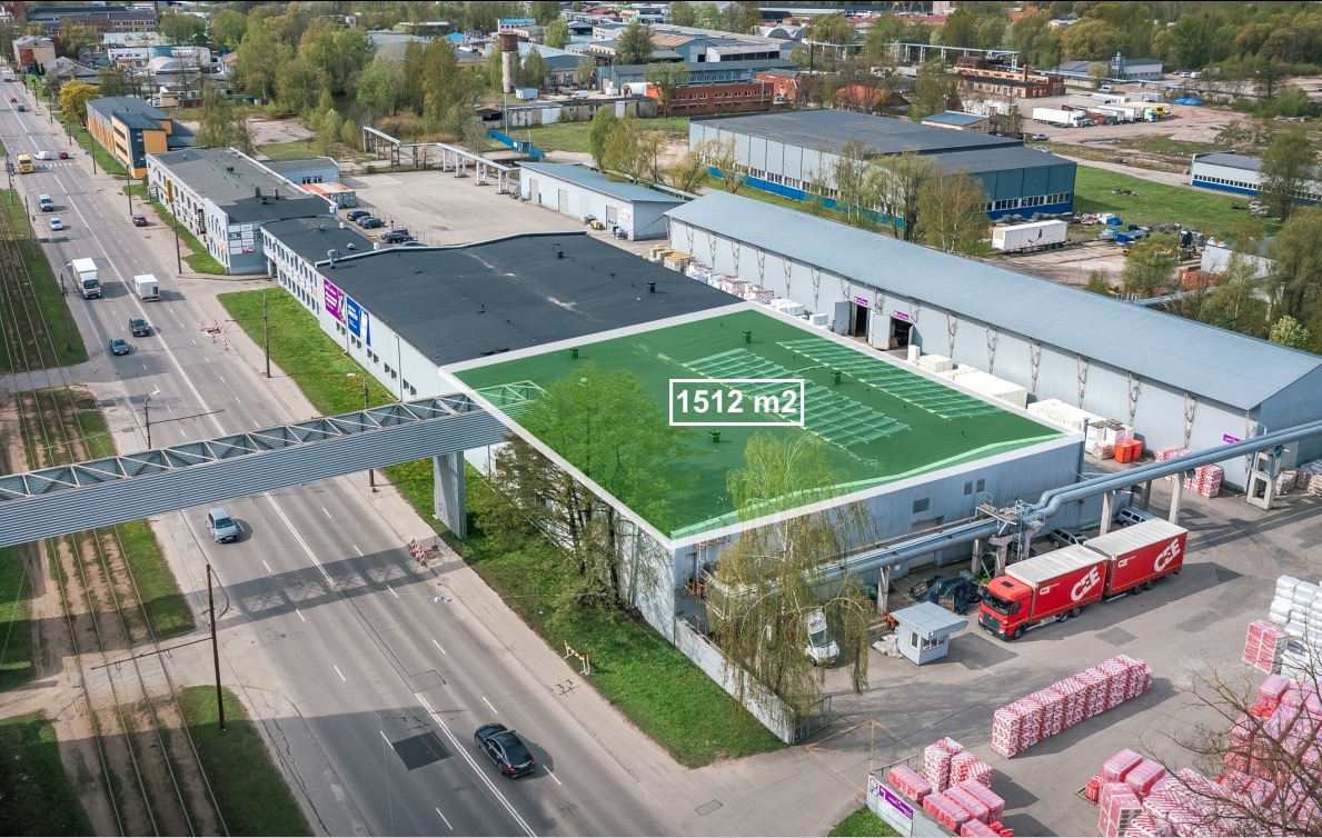 Iznomā ražošanas telpas, Ganību dambis iela - Attēls 1