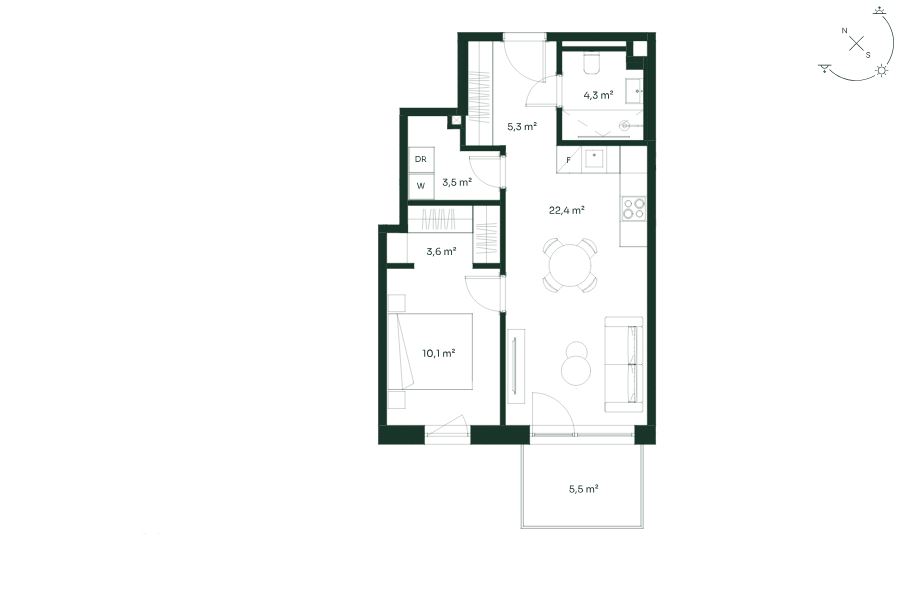 Apartment for sale, Vītolu street 2 - Image 1