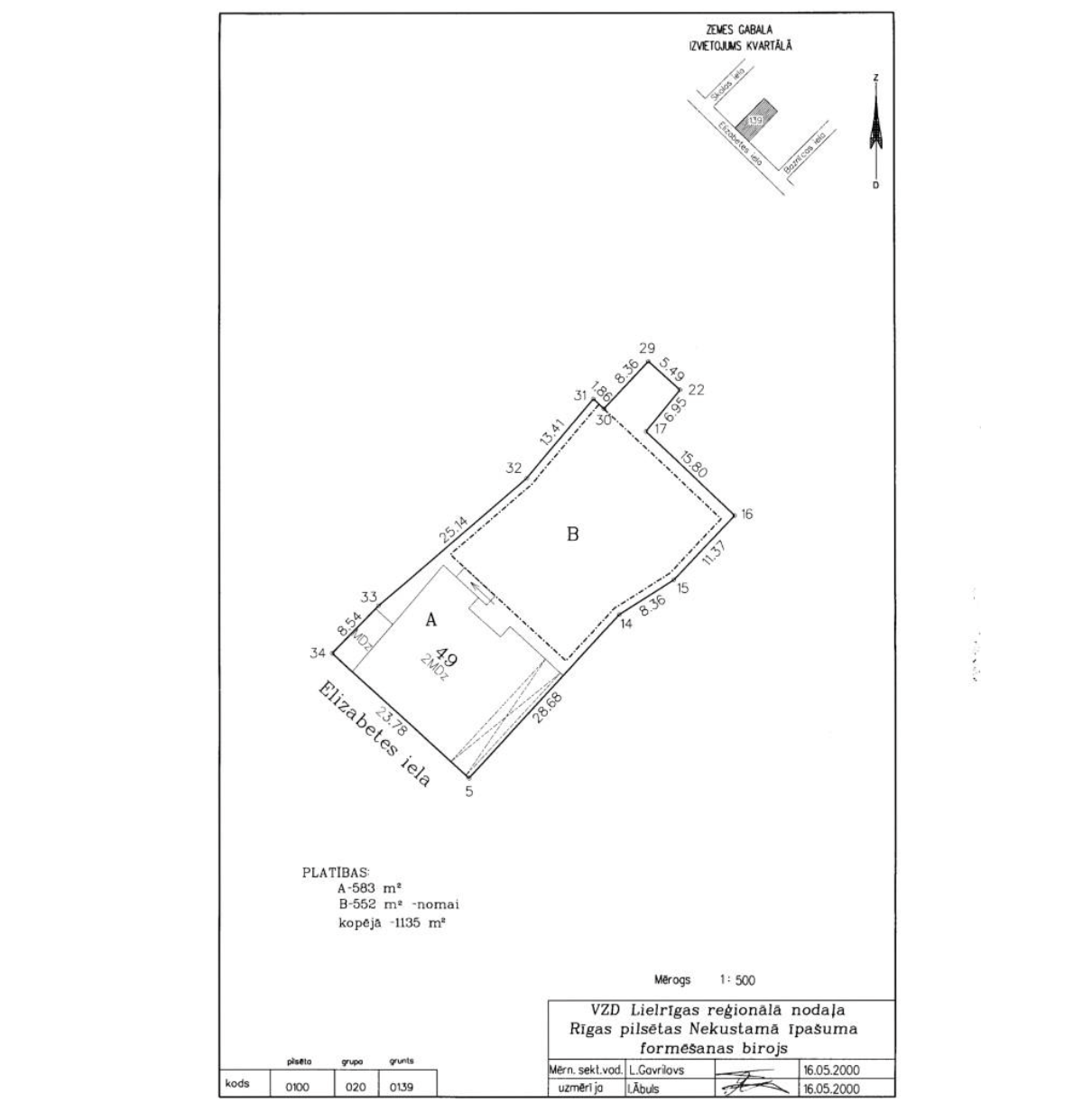 Iznomā biroju, Elizabetes iela - Attēls 1