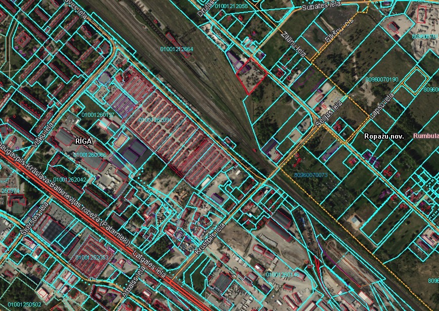 Pārdod zemi, Krustpils iela - Attēls 1