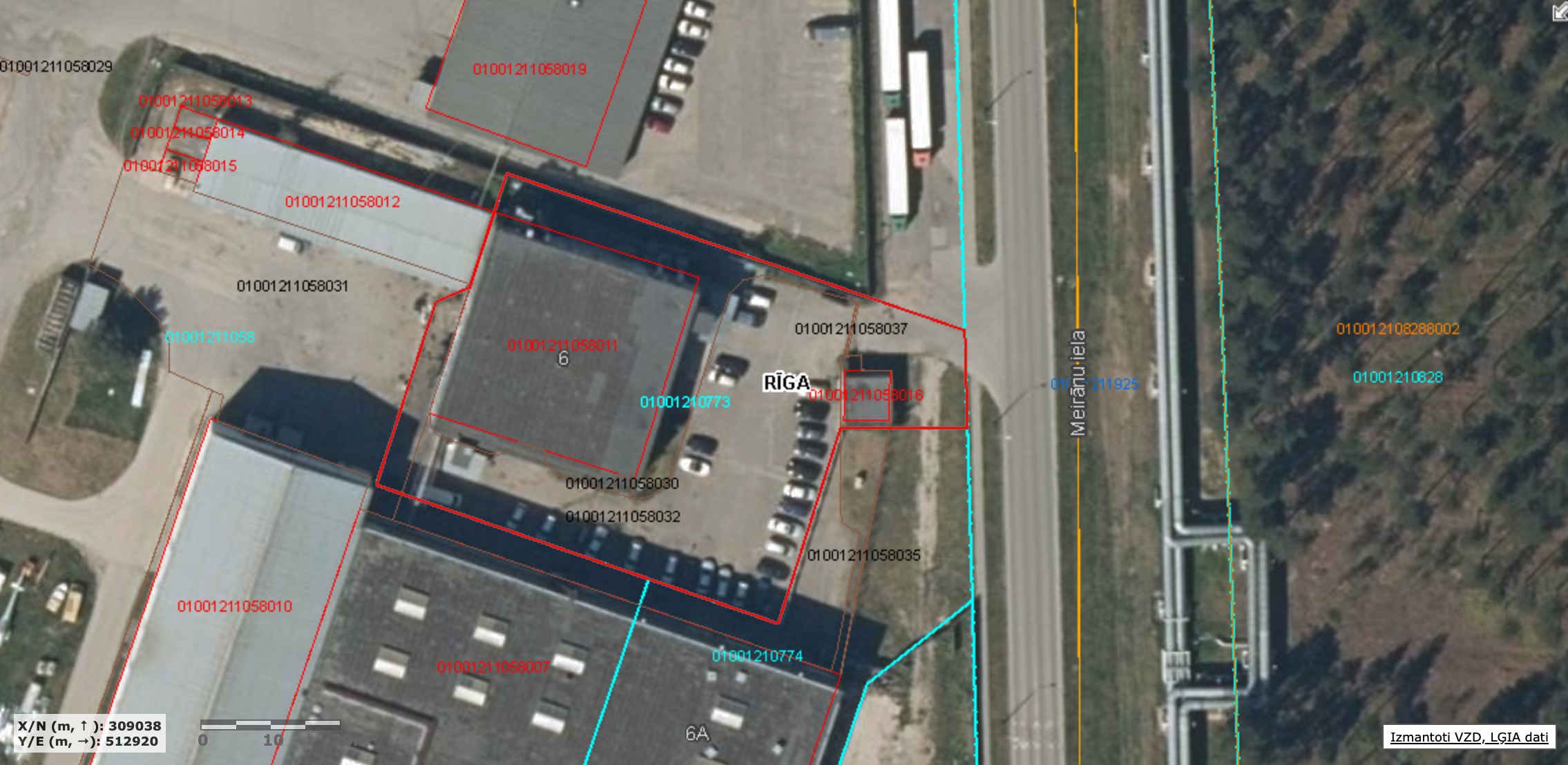 Pārdod noliktavu, Meirānu iela - Attēls 1