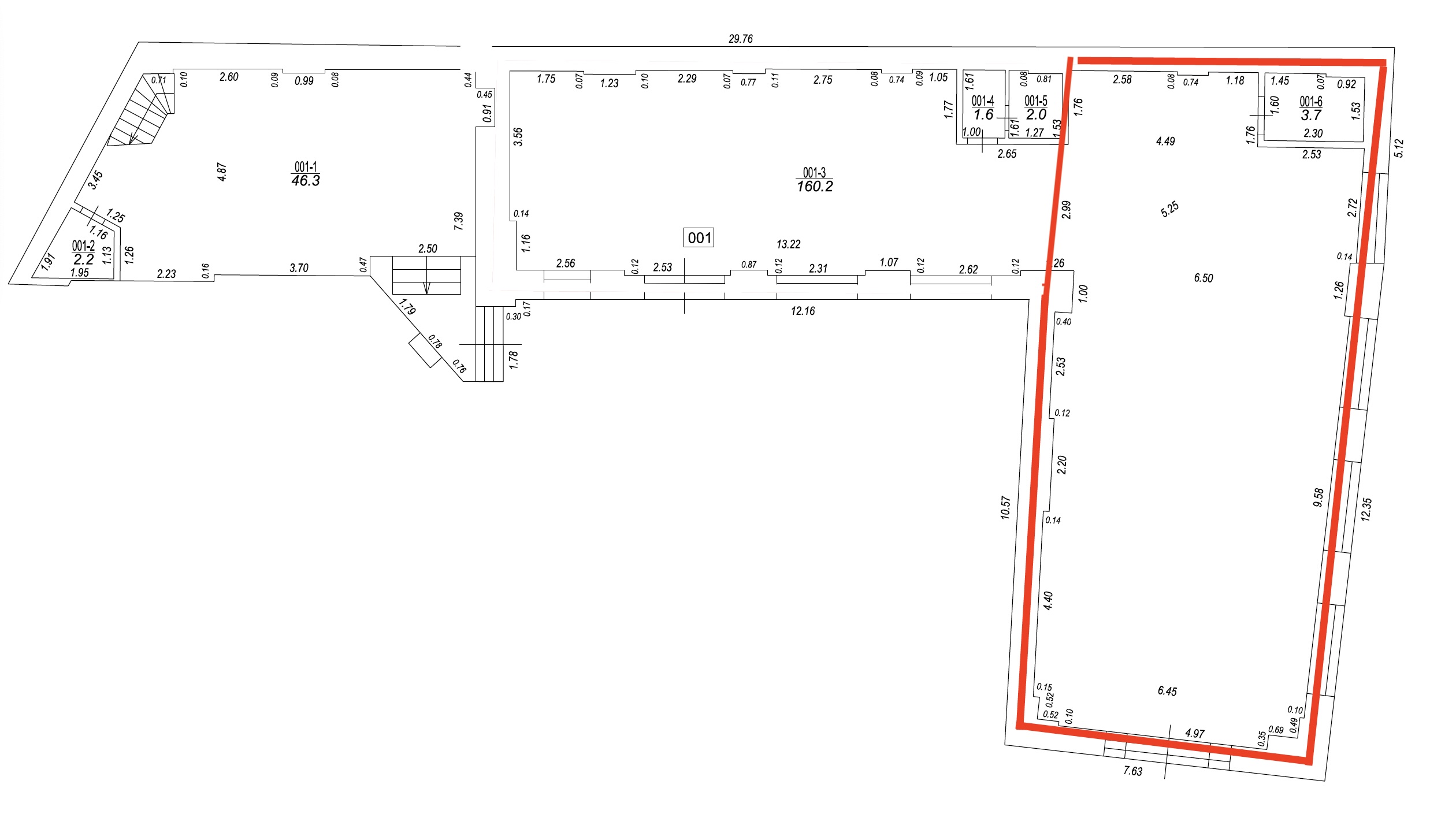 Iznomā tirdzniecības telpas, Katrīnas iela - Attēls 1