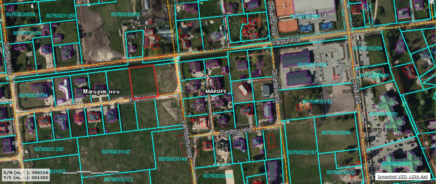 Pārdod zemi, Kāpu iela - Attēls 1