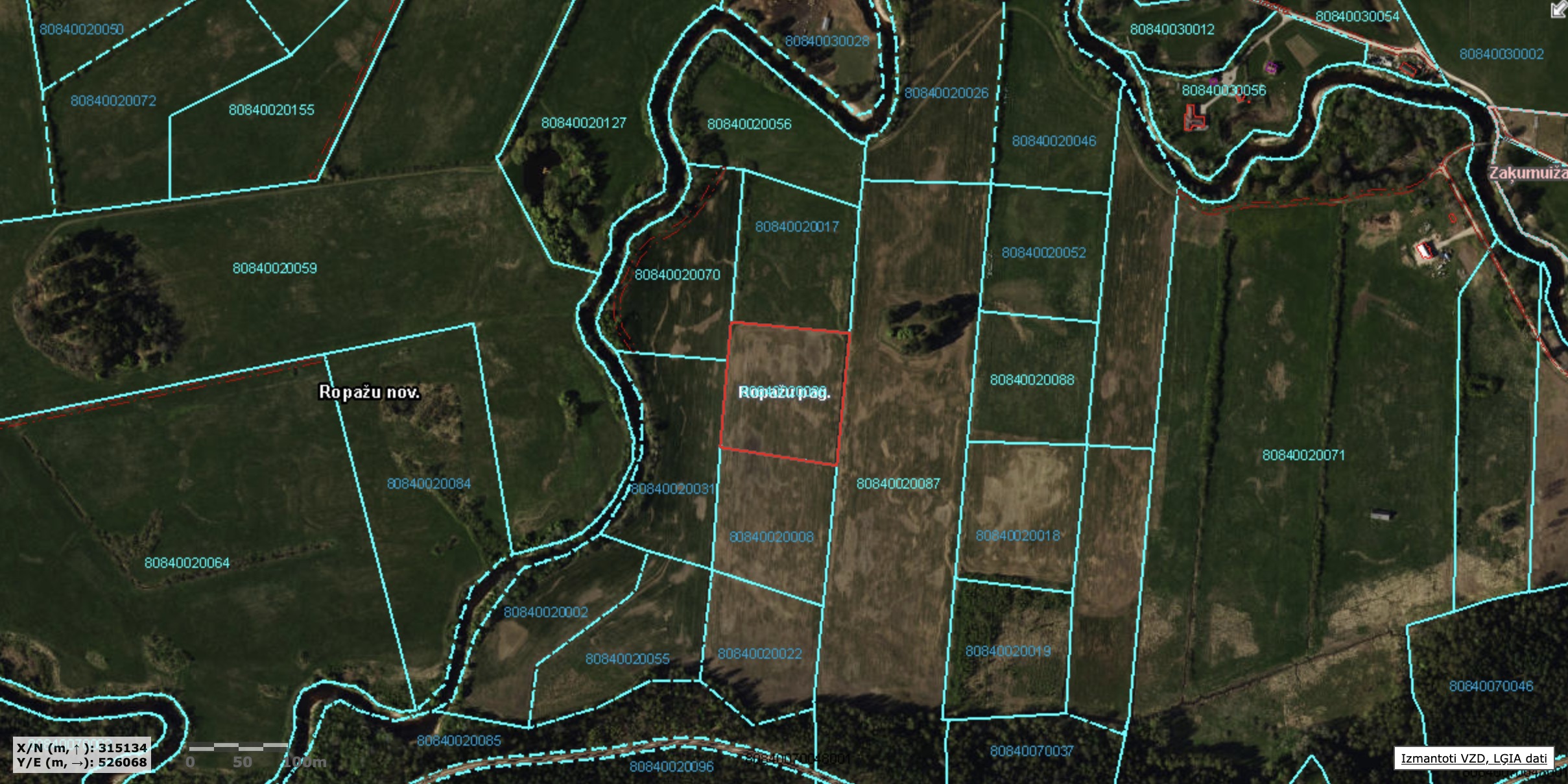 Pārdod zemi, Aināri iela - Attēls 1