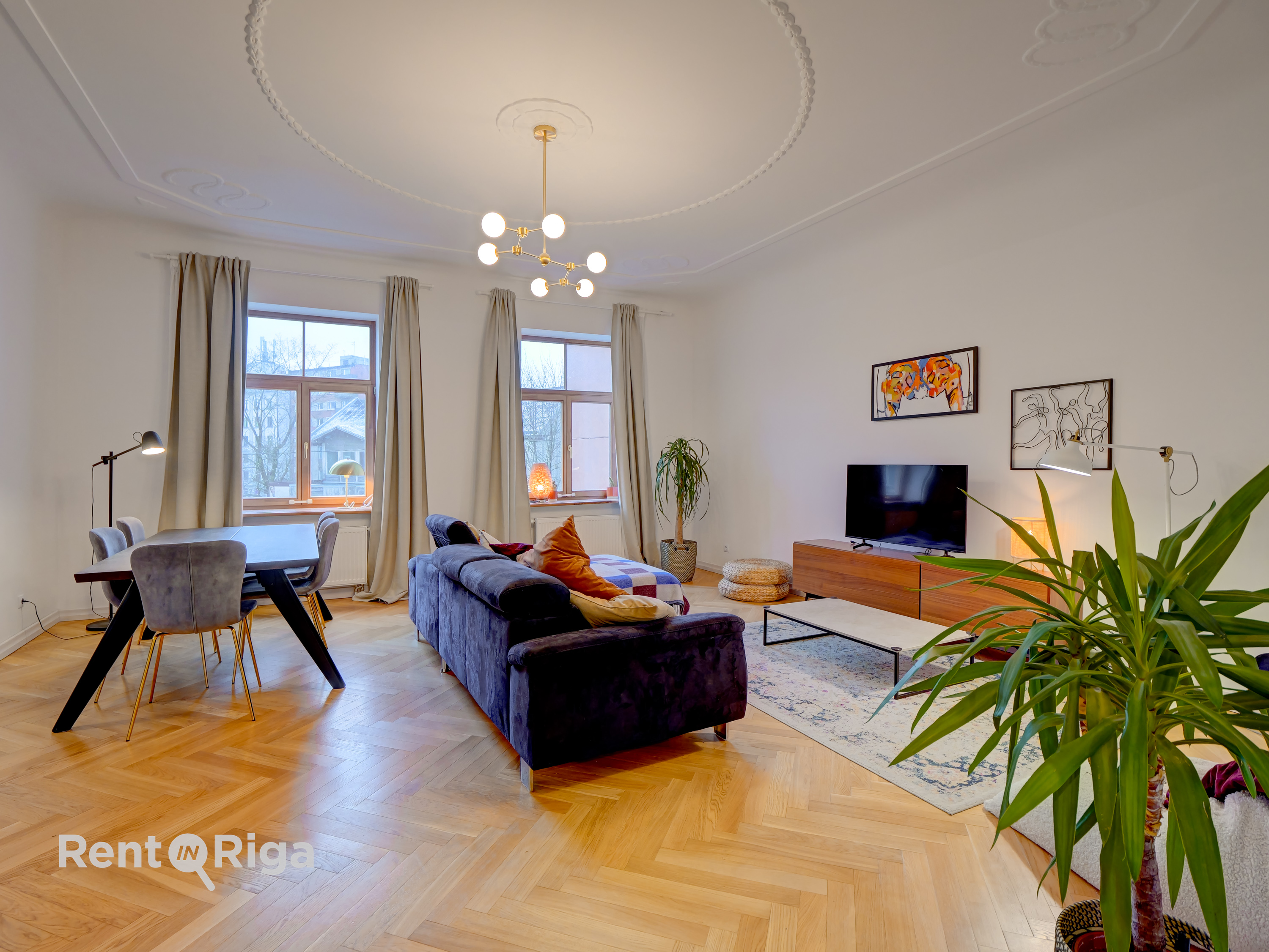 Apartment for rent, Dzirnavu street 1 - Image 1