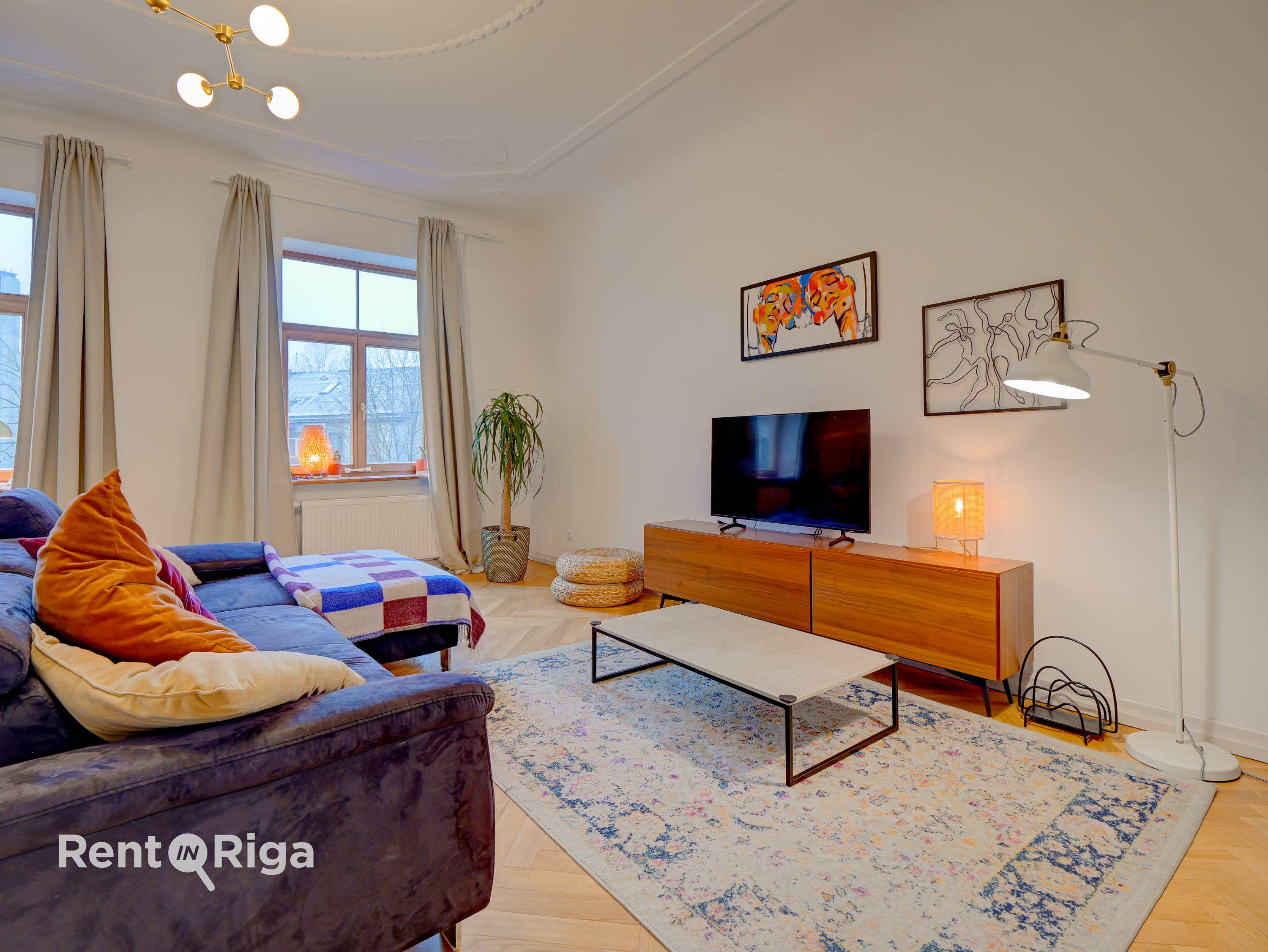 Apartment for rent, Dzirnavu street 1 - Image 1