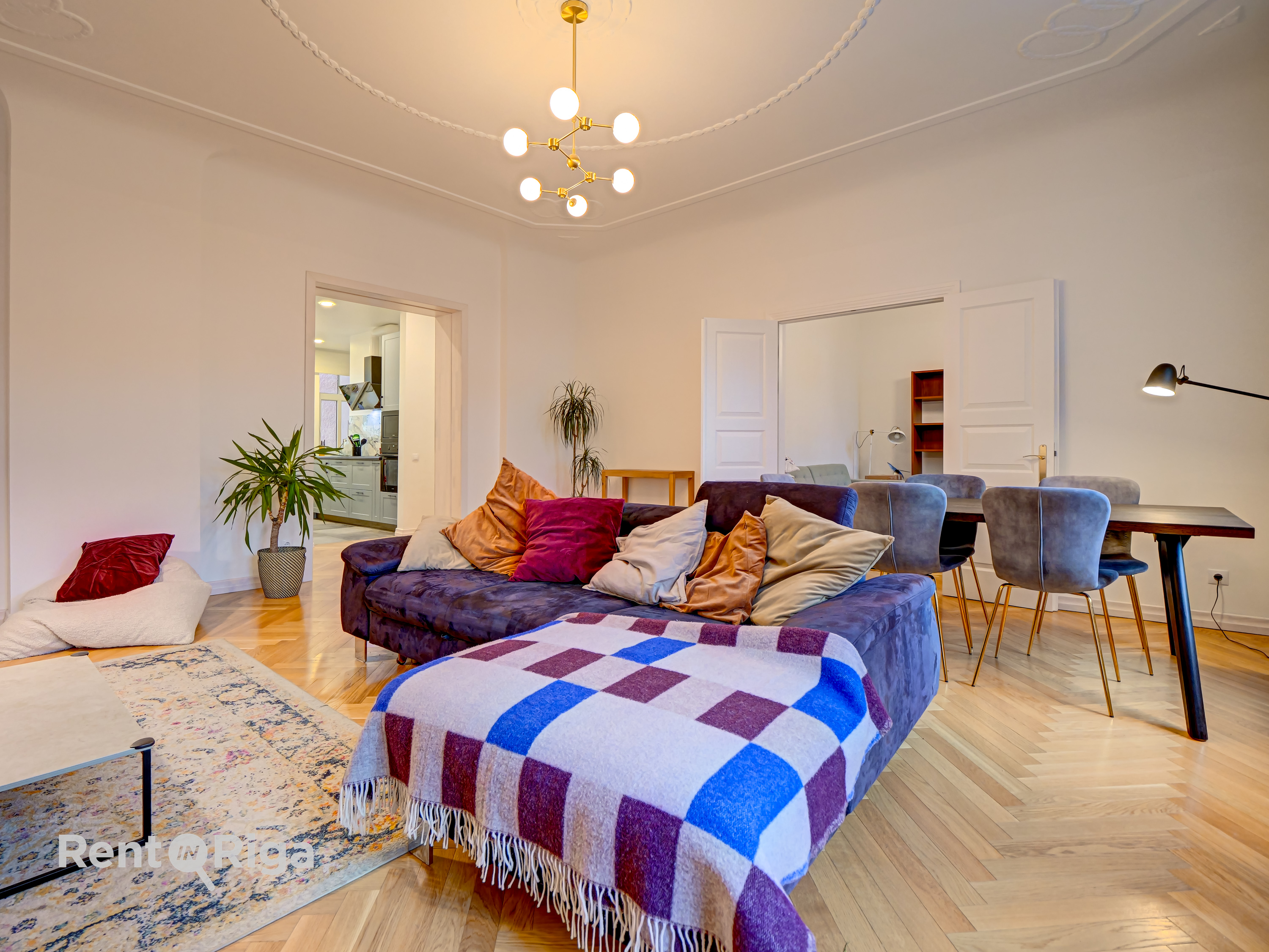 Apartment for rent, Dzirnavu street 1 - Image 1