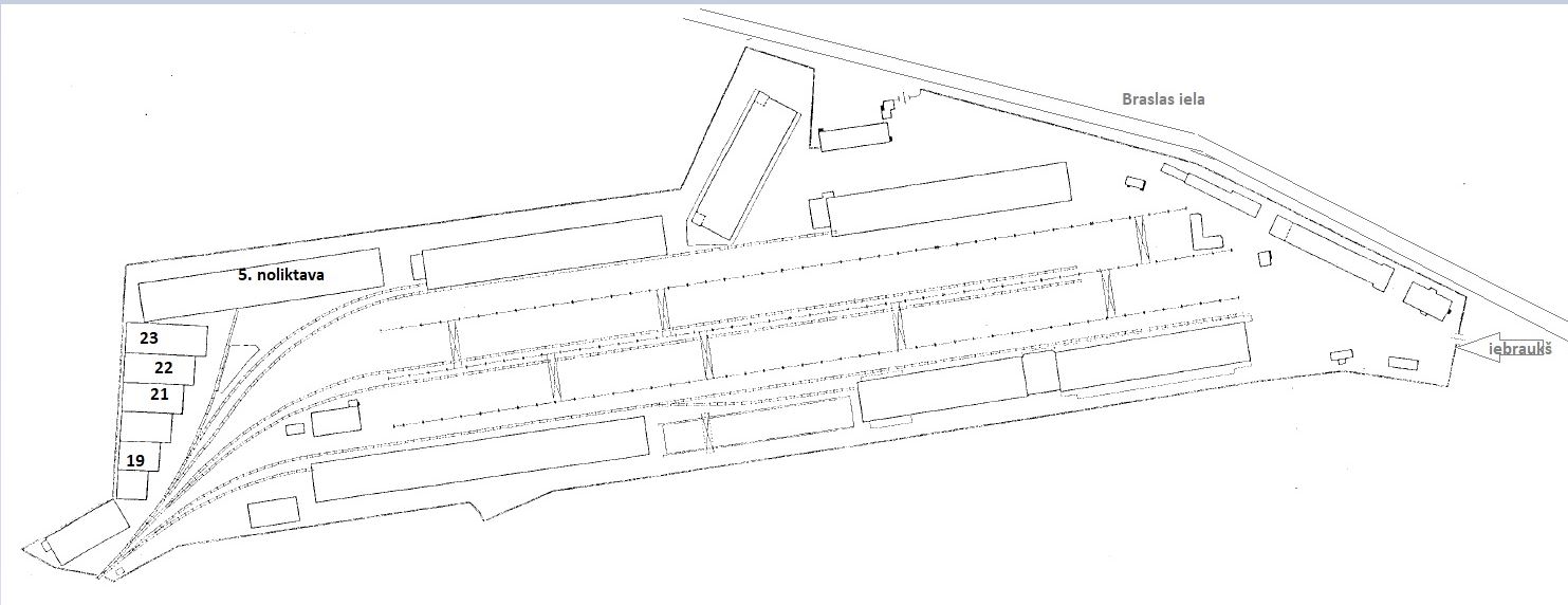 Iznomā noliktavu, Braslas iela - Attēls 1