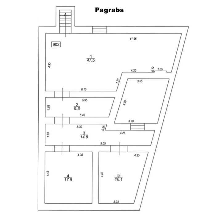Property building for sale, Nometņu street - Image 1