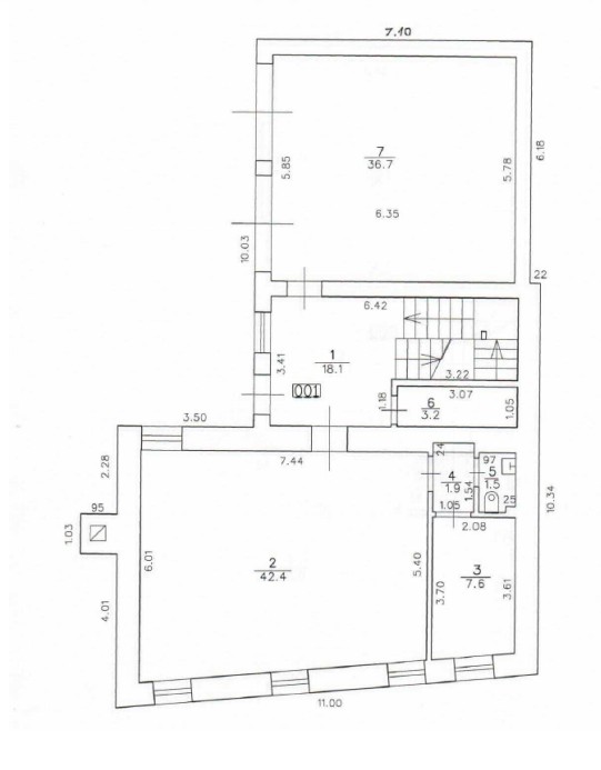 Iznomā tirdzniecības telpas, Kalna iela - Attēls 1