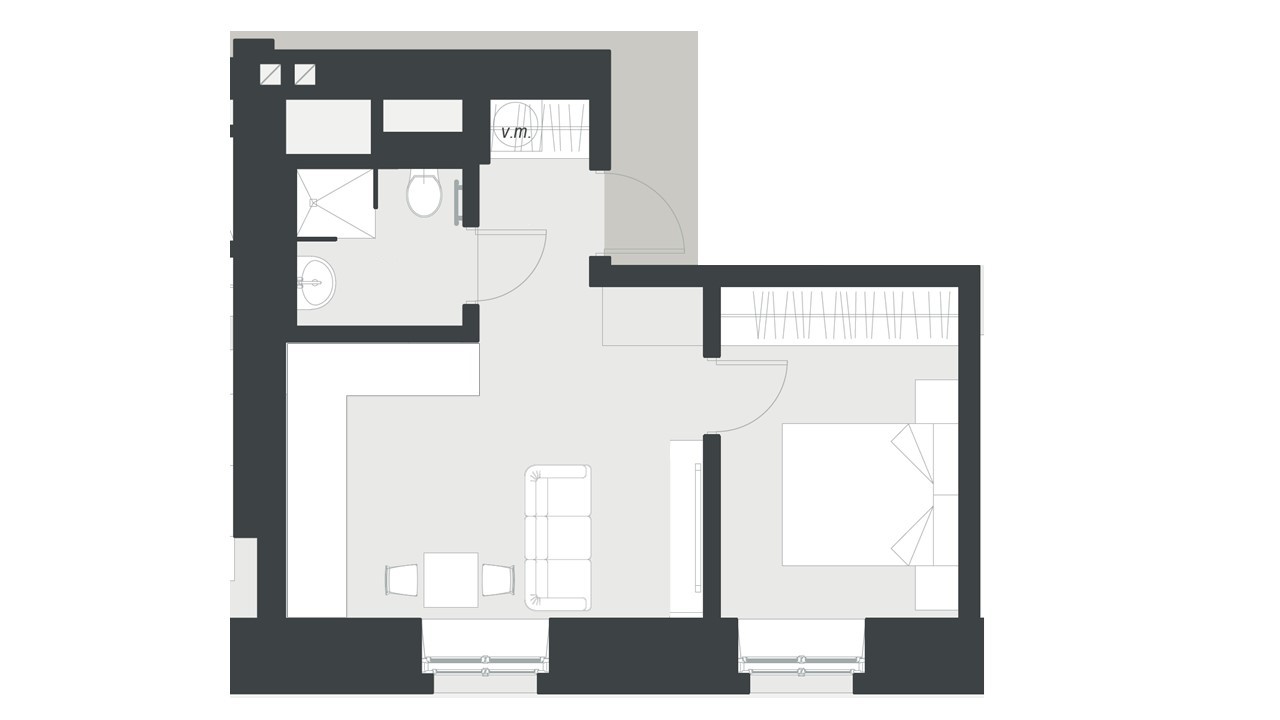 Izīrē dzīvokli, Marijas iela 4 - Attēls 1