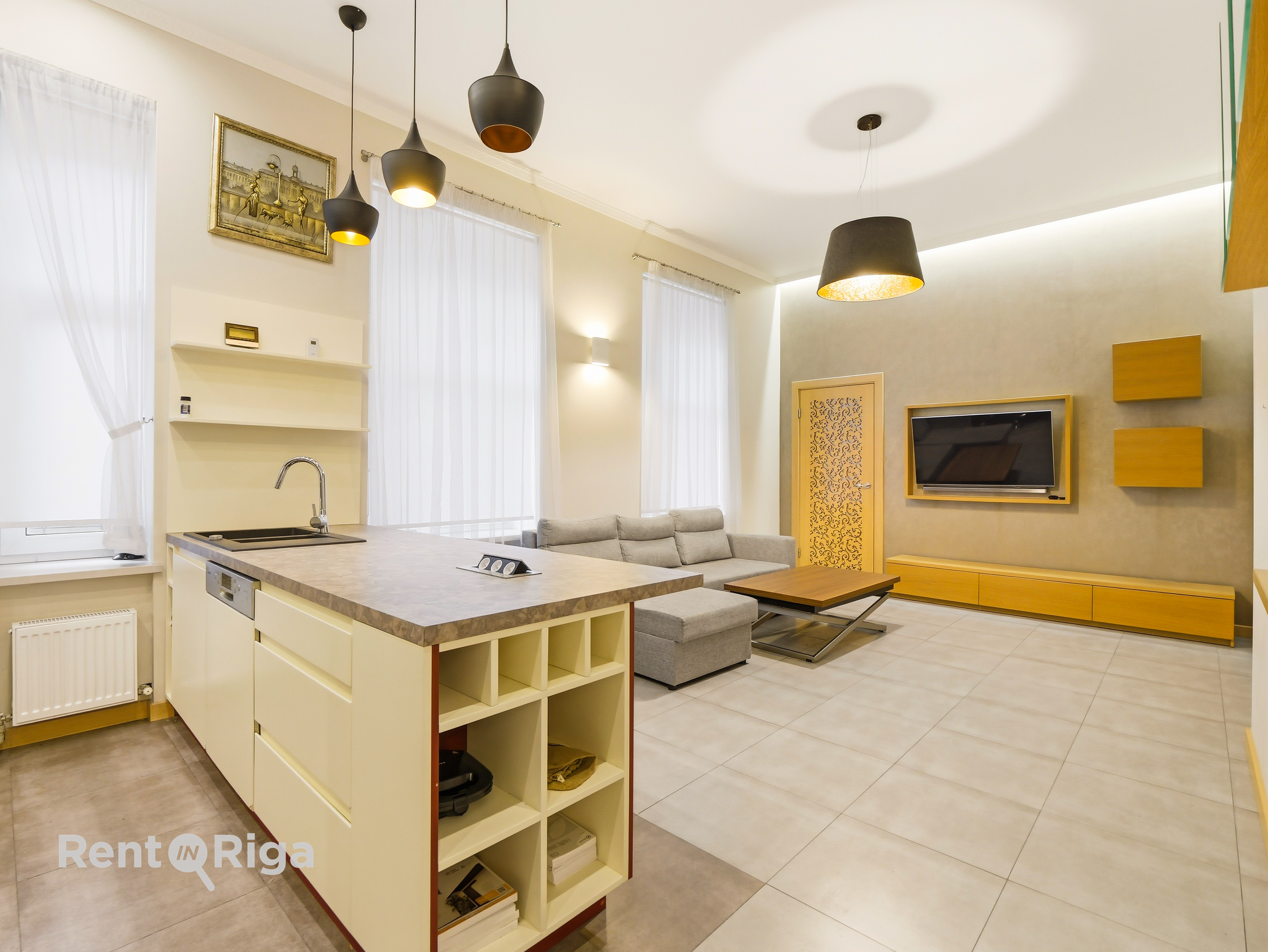 Apartment for rent, Dzirnavu iela street 66 - Image 1