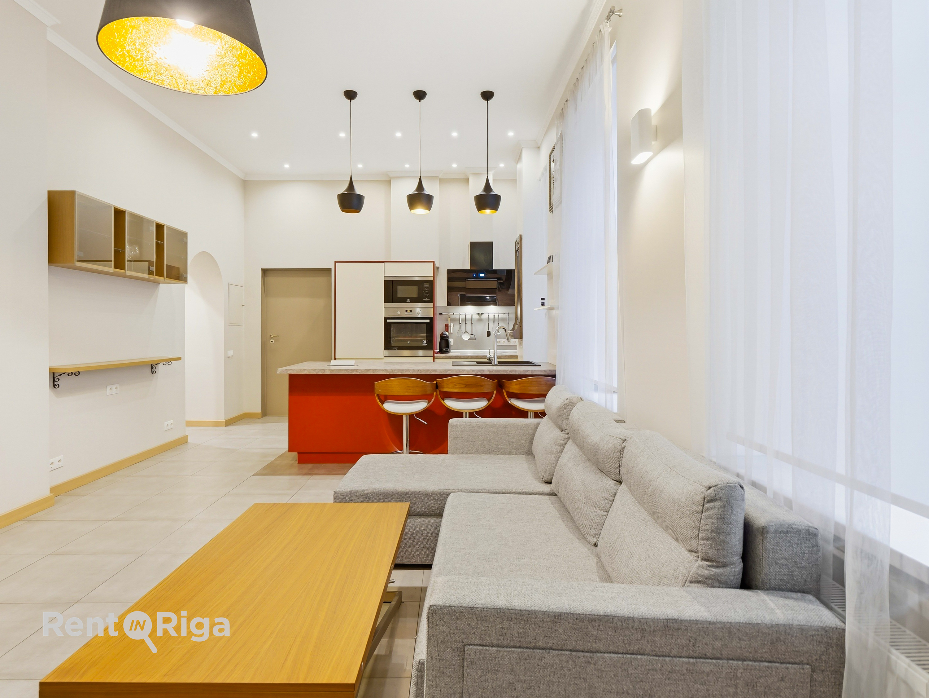 Apartment for rent, Dzirnavu iela street 66 - Image 1