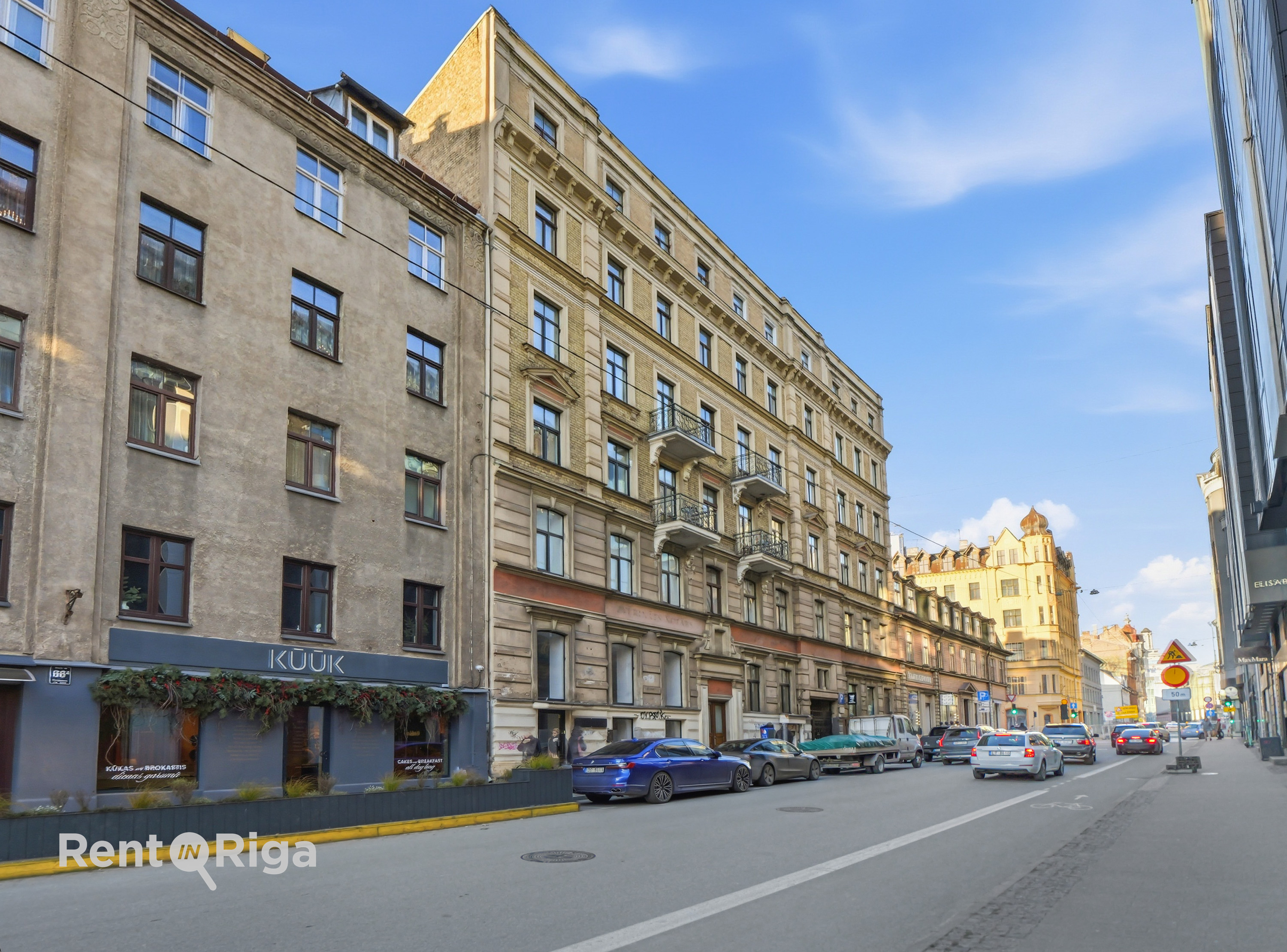 Apartment for rent, Dzirnavu iela street 66 - Image 1