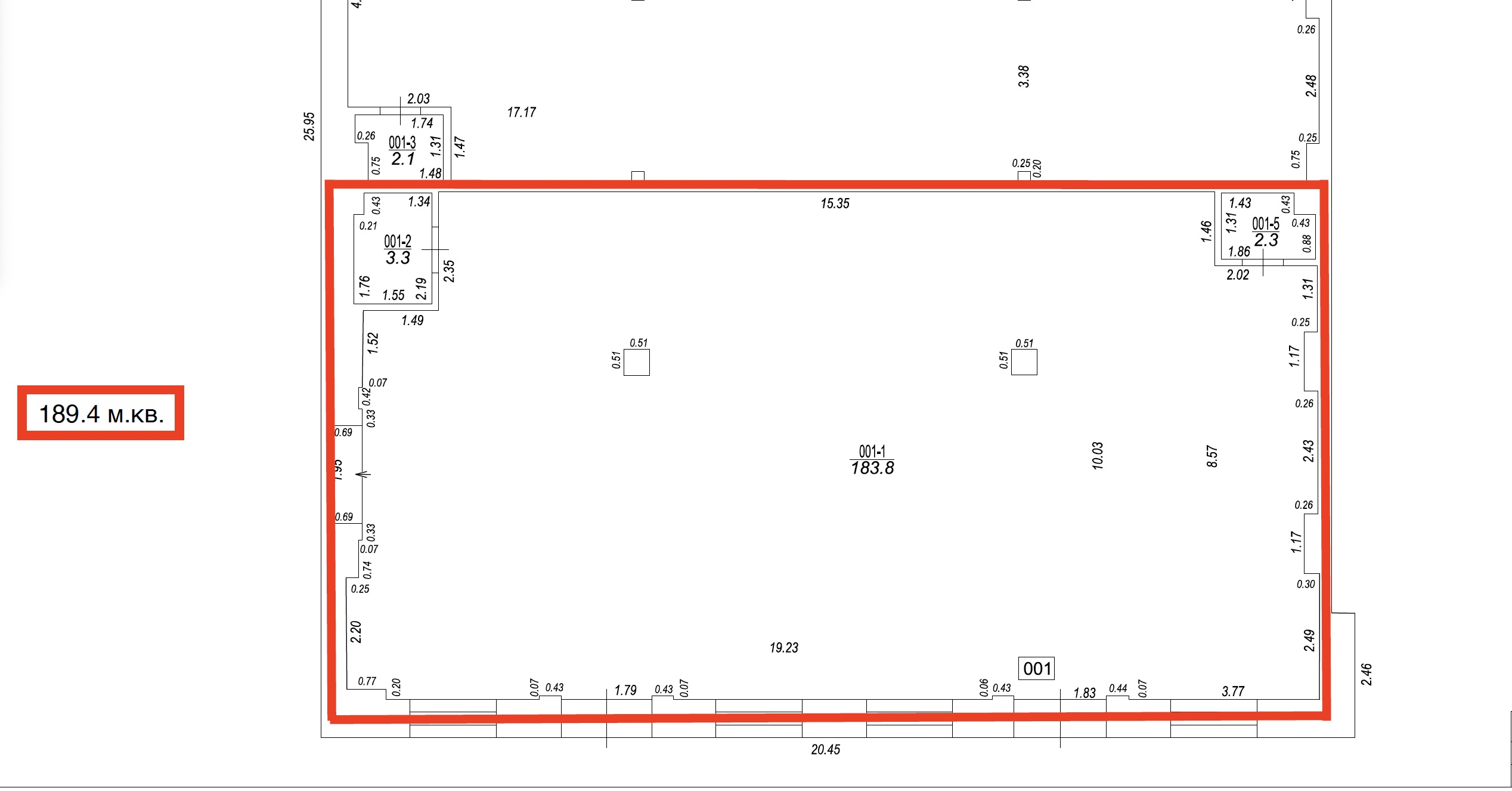 Iznomā tirdzniecības telpas, Katrīnas iela - Attēls 1