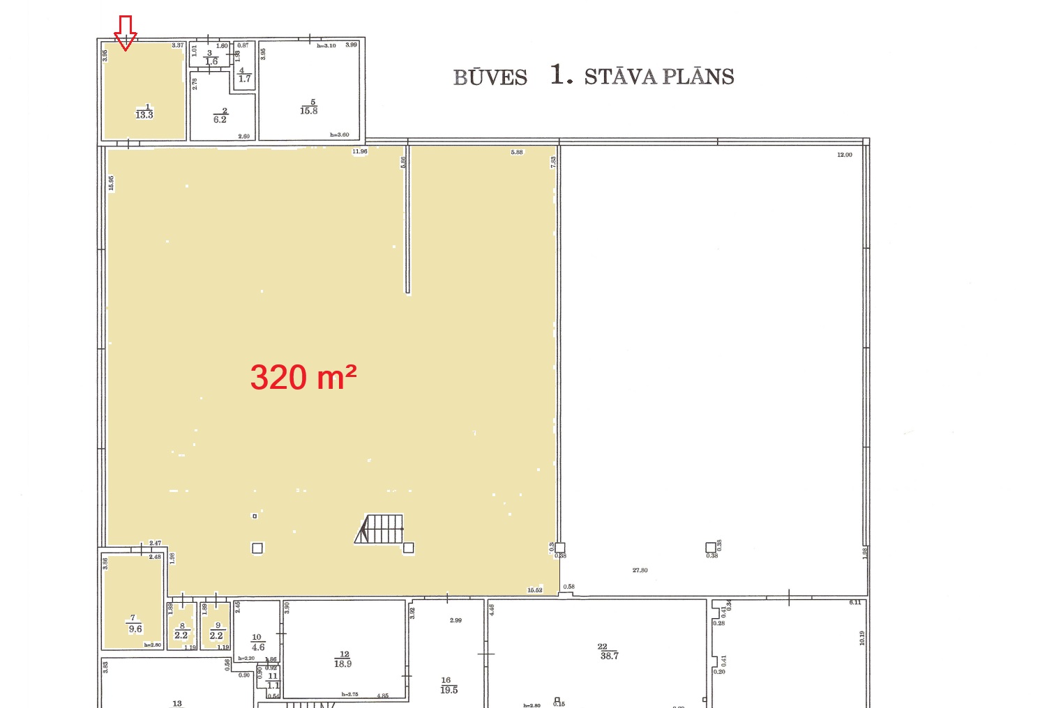 Iznomā ražošanas telpas, Gaujas iela - Attēls 1