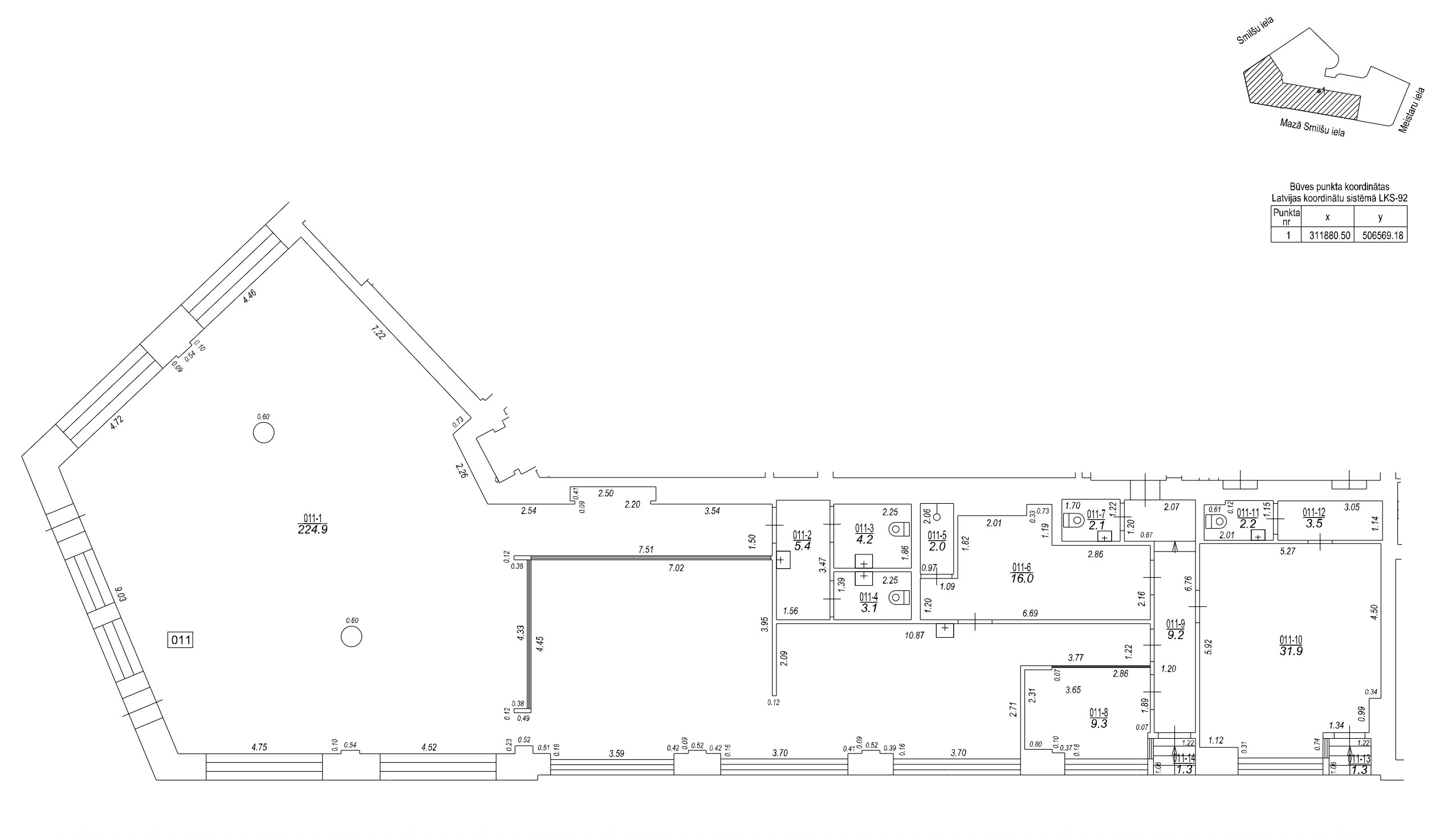 Iznomā tirdzniecības telpas, Smilšu iela - Attēls 1