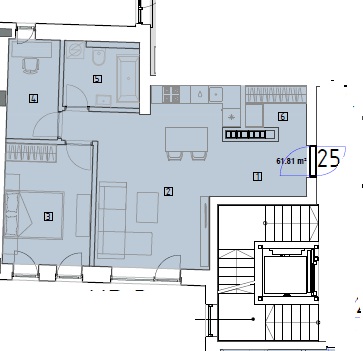 Pārdod dzīvokli, Skolas iela 17 - Attēls 1