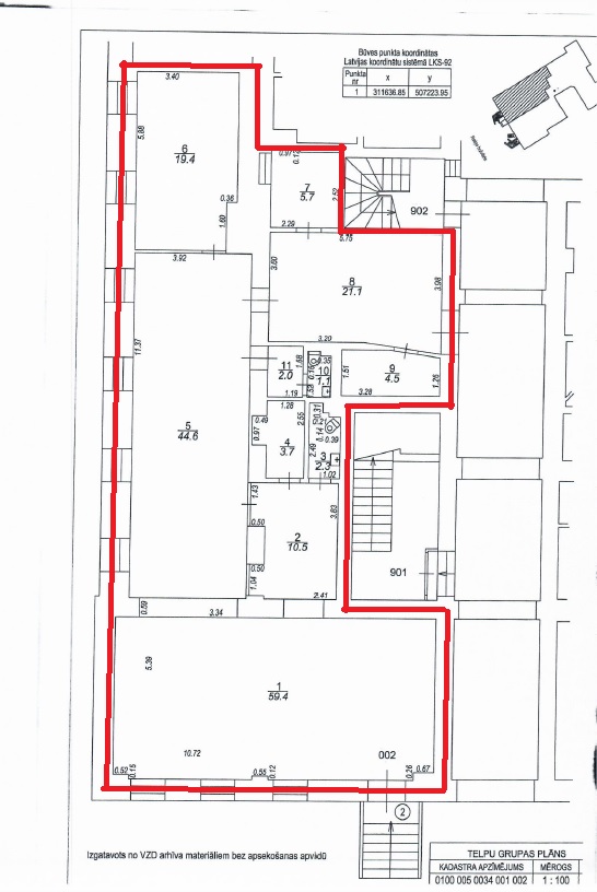 Pārdod dzīvokli, Raina bulvaris 31 - Attēls 1