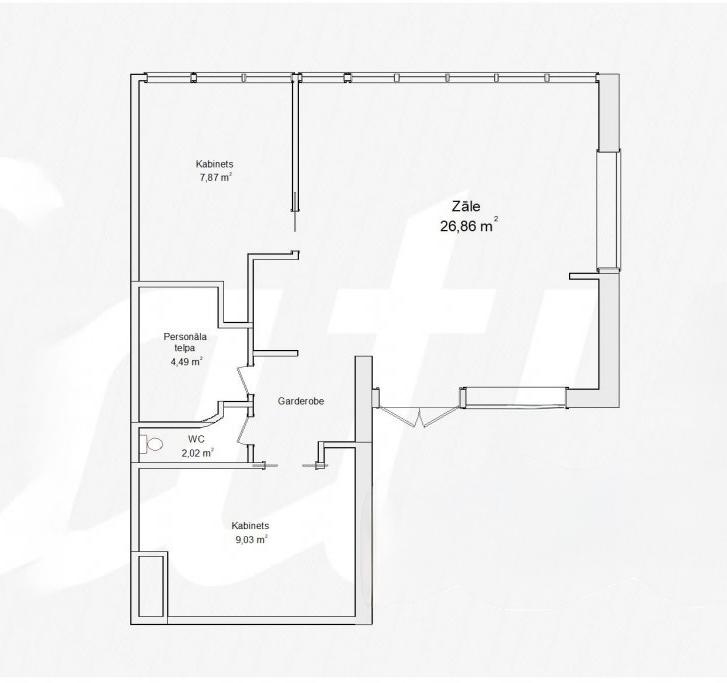 Retail premises for rent, Republikas laukums street - Image 1