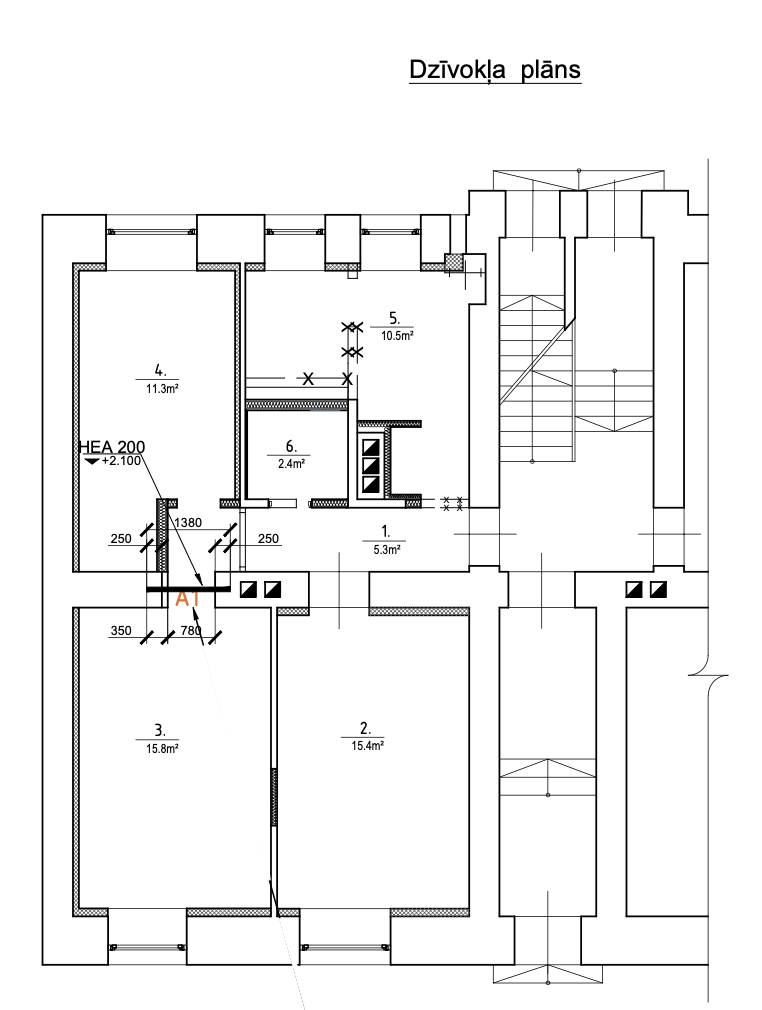 Apartment for sale, Krāsotāju street 2 - Image 1