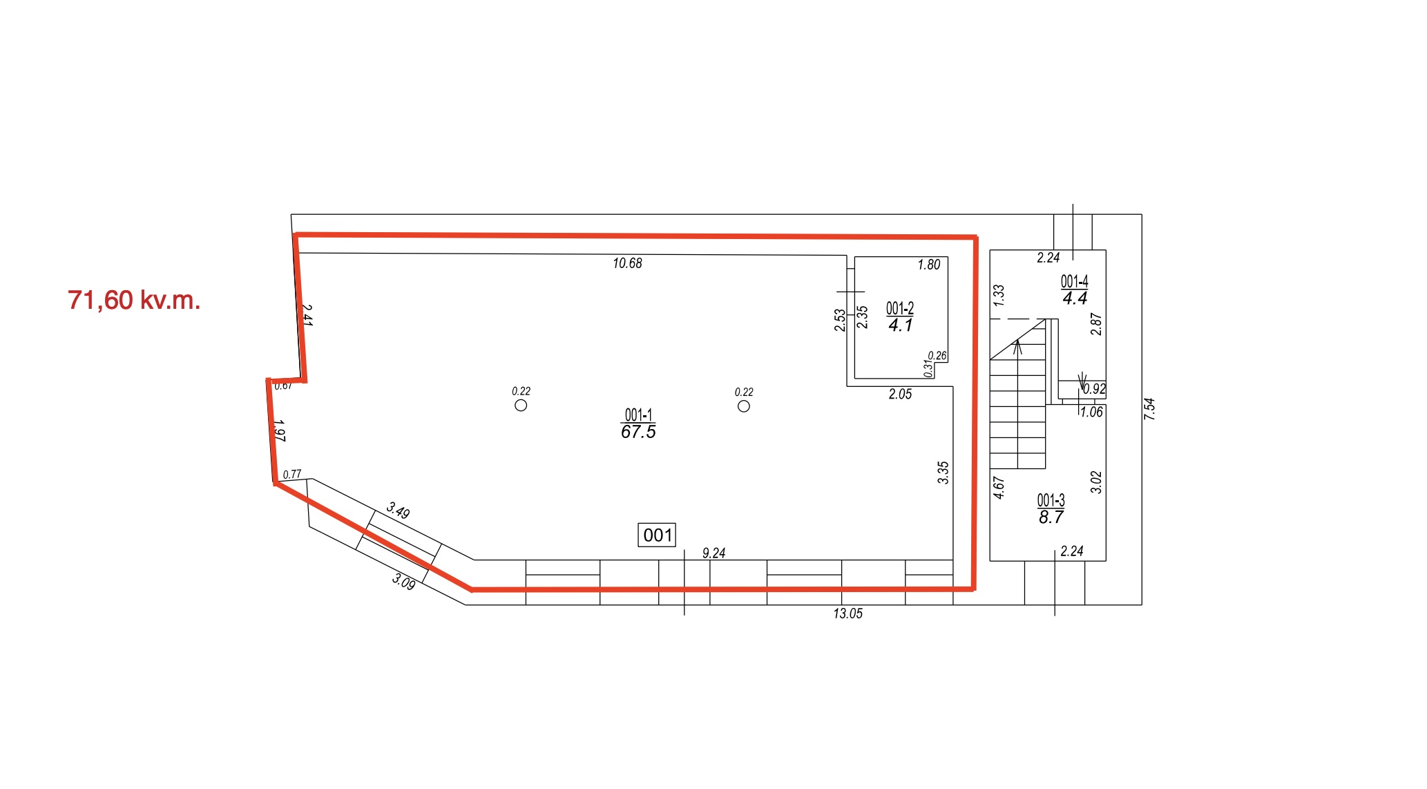 Retail premises for rent, Katrīnas street - Image 1
