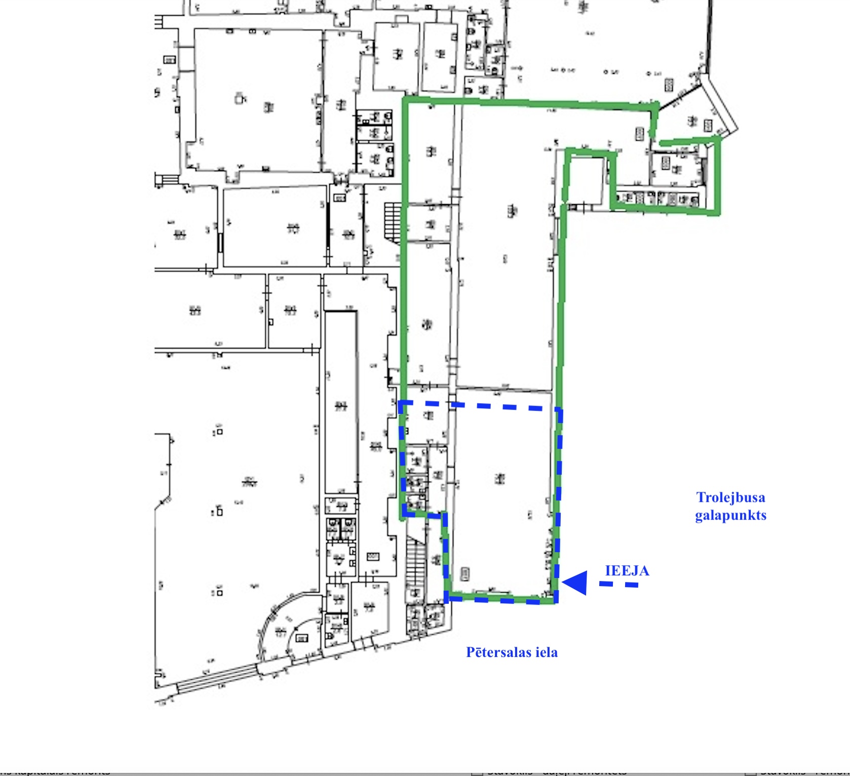 Retail premises for rent, Pētersalas street - Image 1