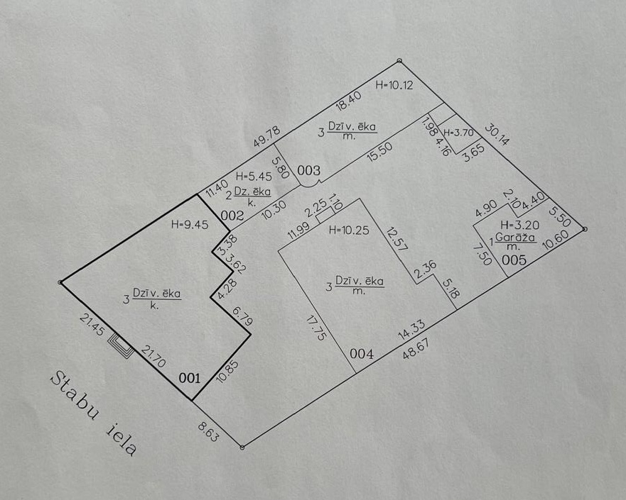 Investīciju objekts, Stabu iela - Attēls 1