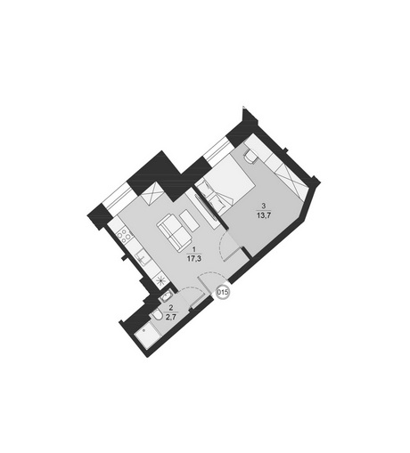 Apartment for sale, Lāčplēša street 36 - Image 1